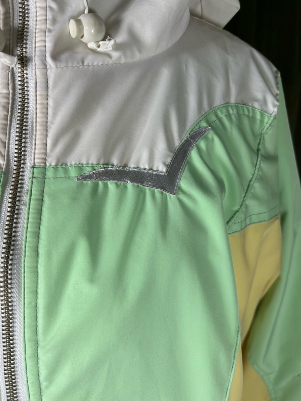 Authentic Vintage 90's Obermeyer Sport "Cutter"/"Splash" Color Block Anorack - Picture 4 of 12